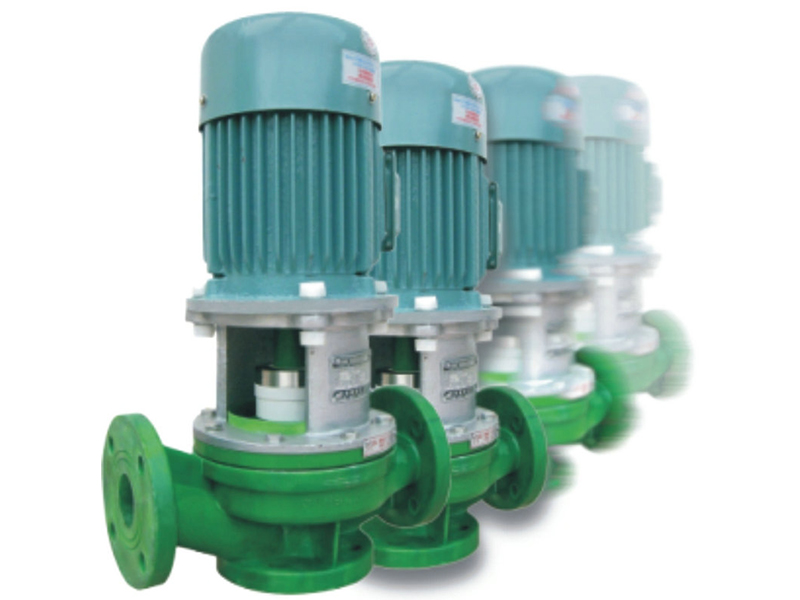 FPL系列塑料管道泵 耐腐立式管道循環離心泵 單級單吸化工離心泵